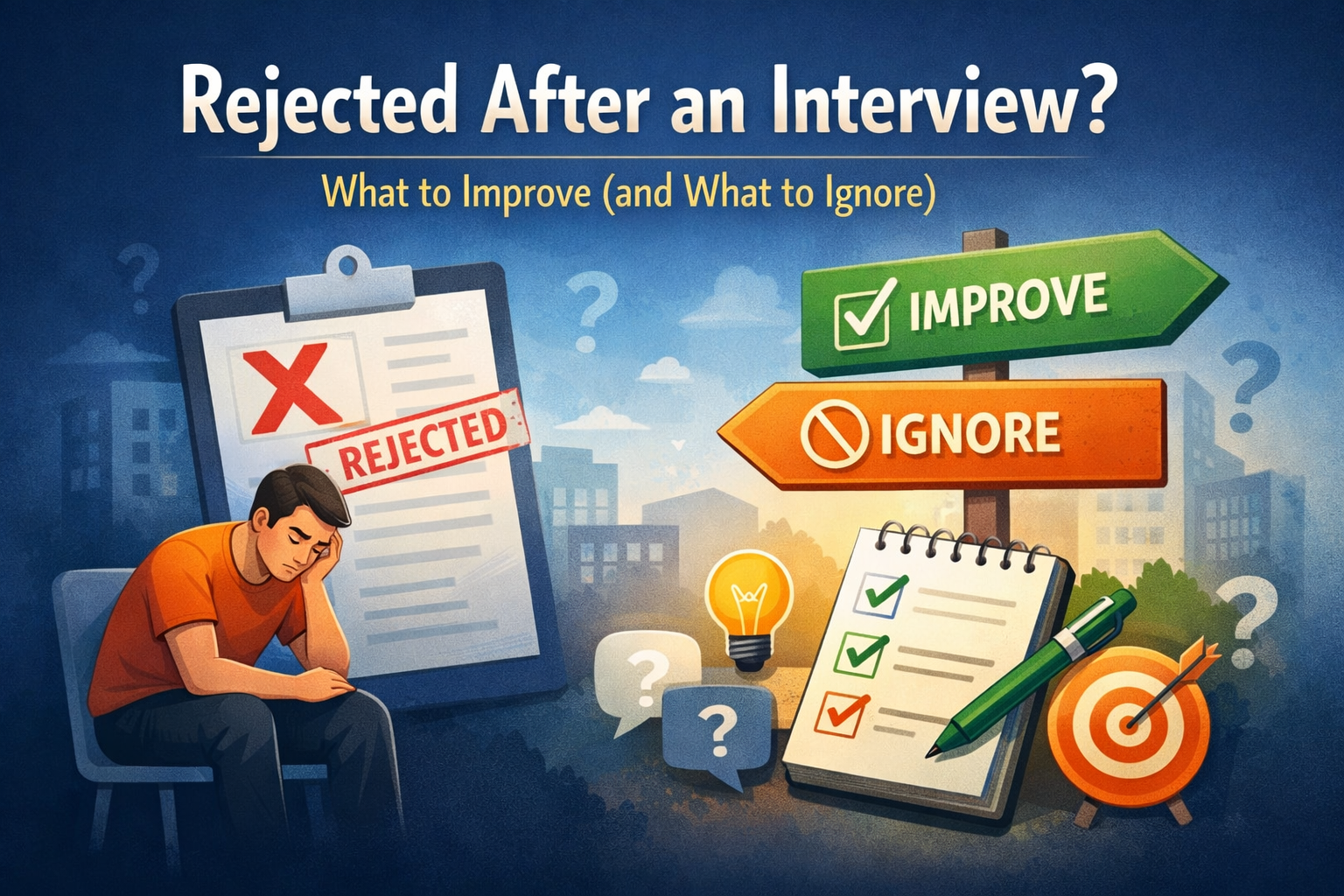 Rejected After an Interview? How to Know What to Improve — Gleania